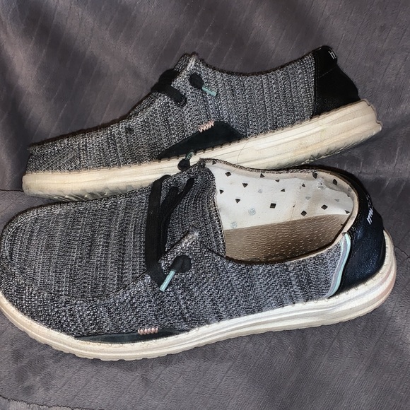 wendy sox hey dudes sparkling black